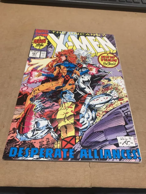 Uncanny X-men #281 First Print 1st Appearance of Fitzroy 1991 Marvel Comic Book