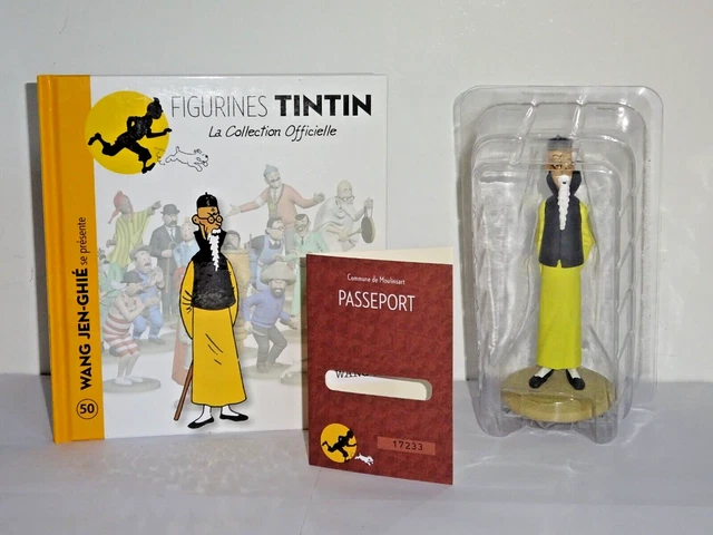 Dekori 42219 Figurine de collection Tintin Mr Wang Jen-Ghié Moulinsart (2018