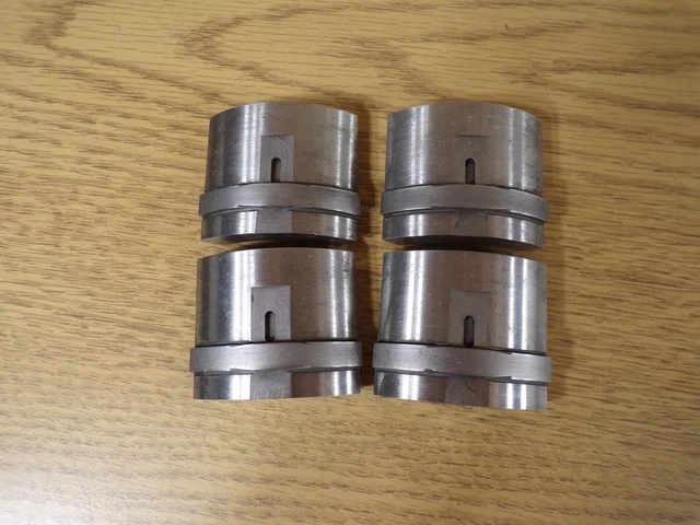 Hardinge 2-1/2" S-30 Round Smooth Collet Pads