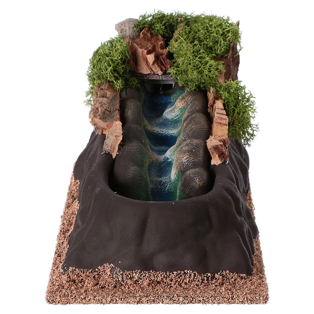Ponte Per Fiume Presepe THUN - Ceramica Classica 15,5x7,6x6,4 Cm - Foto 5