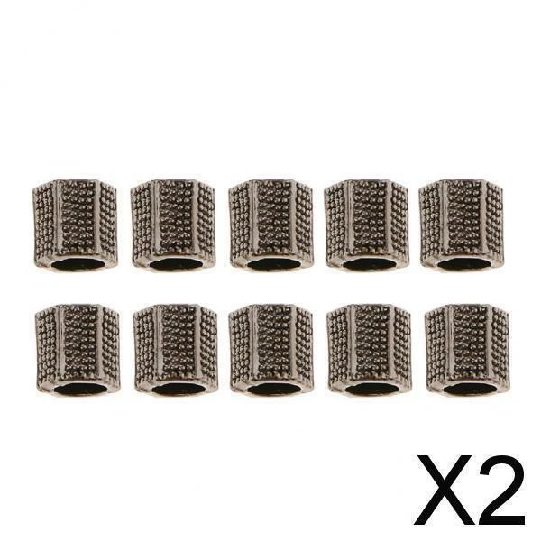2X 10 Stück Sechseck Anhänger Armbänder Charms Schmuck DIY Ergebnisse