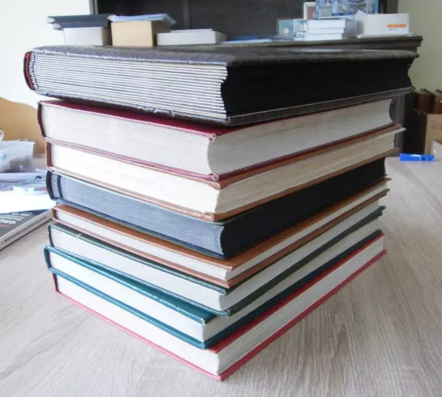Bund  1949 - 98  postfrisch und gestempelt  in 8 Steckbüchern