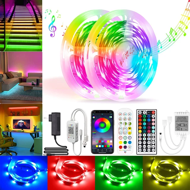 LED Stripe RGB Leiste Streifen Strip 5050 Band Licht Leuchte Lichterkette 5m-30m