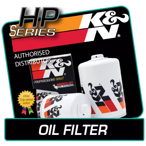 HP-1008 K&N Oil Filter fits Nissan 350Z 3.5 V6 2003-2009