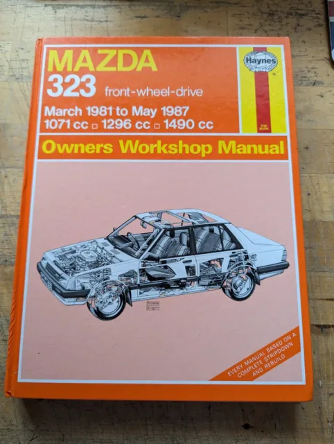 Mazda 323 FWD (1981-1987) Haynes Owners Workshop Manual