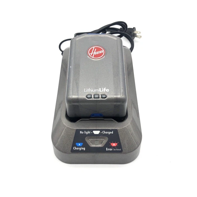 HOOVER AIR CORDLESS Vacuum Charger BH03200 w/ 20v Lithium Life Battery