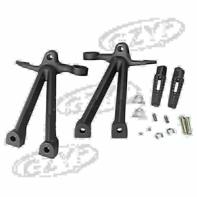 Pillion Rear Foot Pegs Footrests Hanger Assembly for Suzuki GSXR1000 07-2008 New