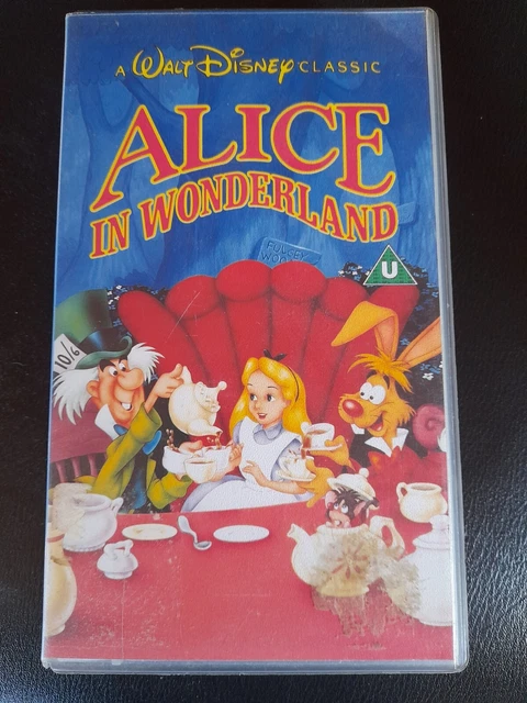 ALICE IN WONDERLAND (VHS) £1.90 - PicClick UK