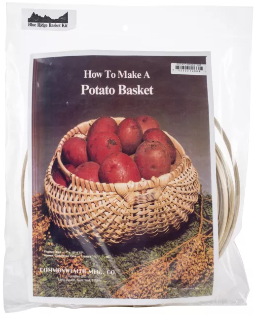 Commonwealth Blue Ridge Basket Kits-Potato Basket 7"X12"X12" 12664