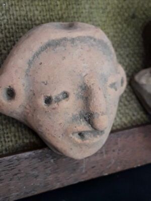 Mexican Pre Columbian Tlatilco Terracotta nice heads Group lot 5 4