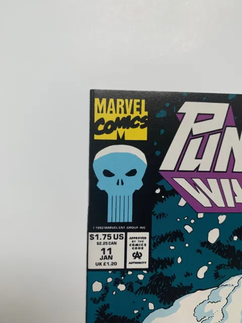The Punisher: War Zone #11, Vol. 1 (Marvel Comics, 1993) VF/NM 2