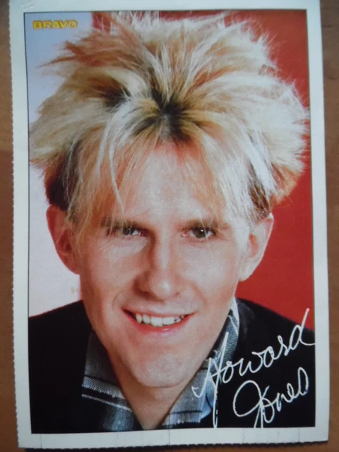 HOWARD JONES 10* --- BRAVO - Autogrammkarte 147 K