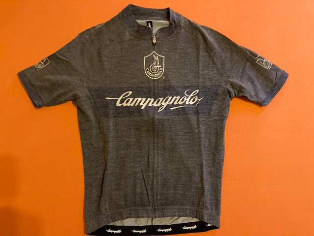 Maillot Campagnolo régule la transpiration en mélange laine polyester
