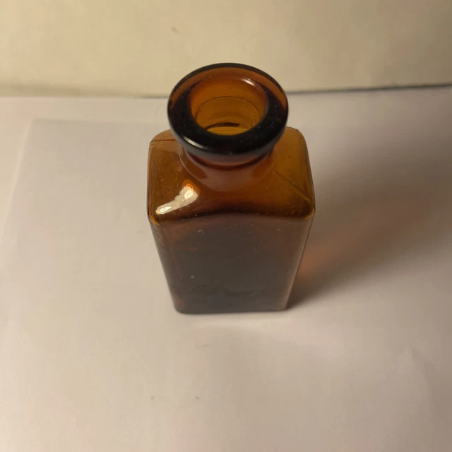 Vintage Glass Apothecary Bottle
