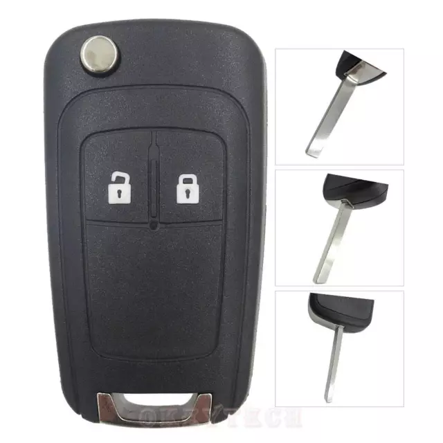 guscio chiave cover telecomando compatibile per chevrolet cruze aveo 2 tasti