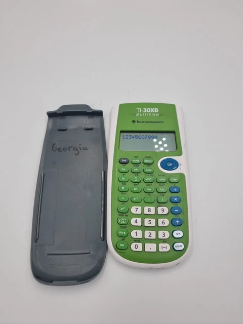 Texas Instruments TI-30XB Multiview Scientific Calculator - 4-Line Display, Fractions, Statistics