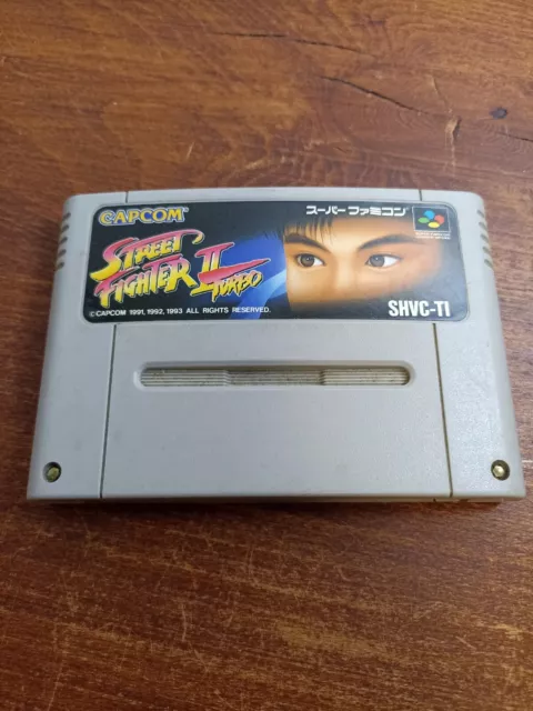 Street Fighter 2 II Turbo Super Famicom SFC Nintendo SNES Giappone A359