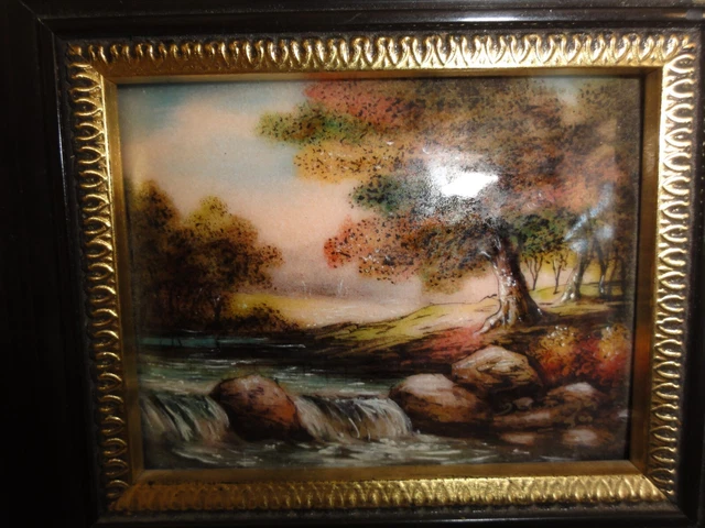 ANCIEN PETIT TABLEAU Email Bombe De Limoges Signe J Granger Maitre ...