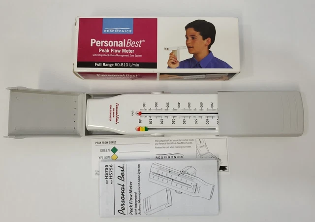 Personal Best Full Range Peak Flow Meter (60-810 L/min)