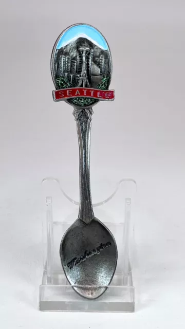 Space Needle Seattle Washington Souvenir Spoon Pewter