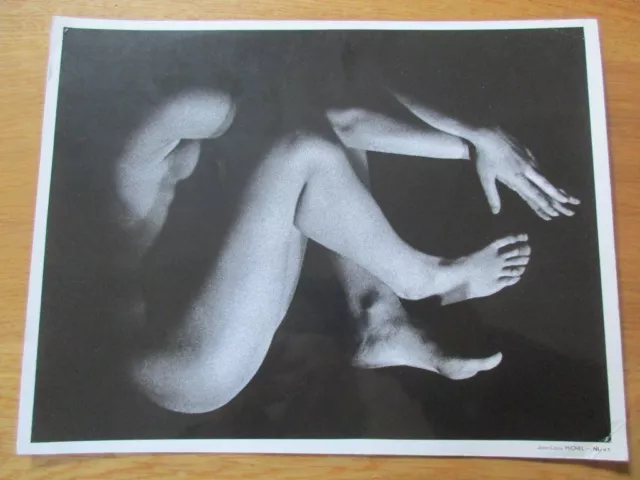 Photo Argentique Jean Louis Michel Nue Artistique Nude  Erotisme Pin Up 1970