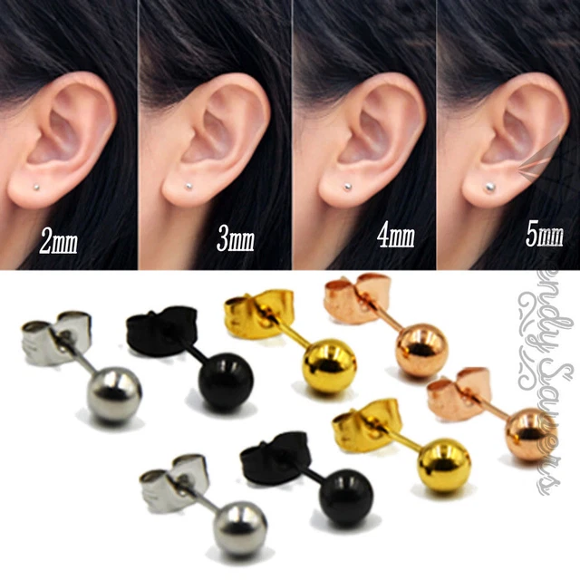 Surgical grade steel earrings sales