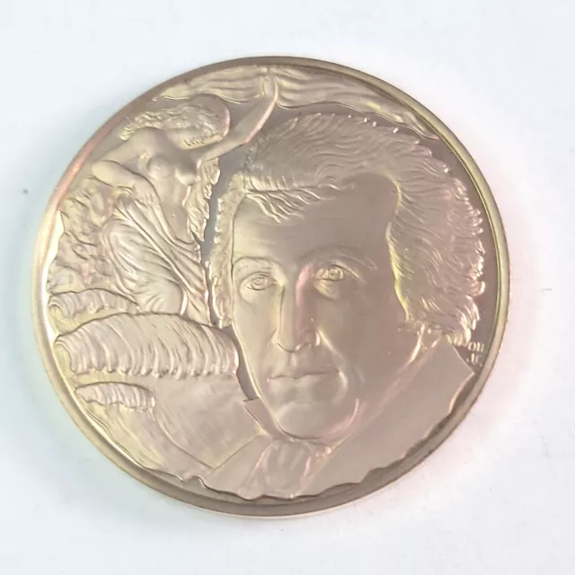 Heinrich Heine 1797-1855 Bronze Medal The Medalic History Of The Jewish People