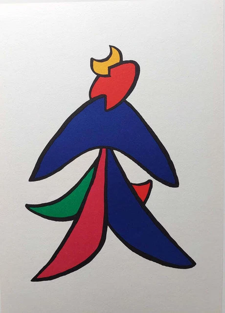 Alexander CALDER - Litografía DLM - Stabiles, 1963 Alexander CALDER - Litografía DLM - Stabiles, 1963