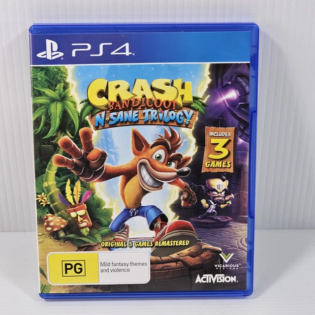 Crash bandicoot n sane trilogy ps vita discount