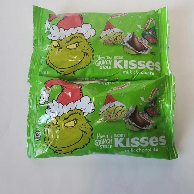 HERSHEY'S KISSES HOW the Grinch Stole Chocolate Christmas Holiday Candy