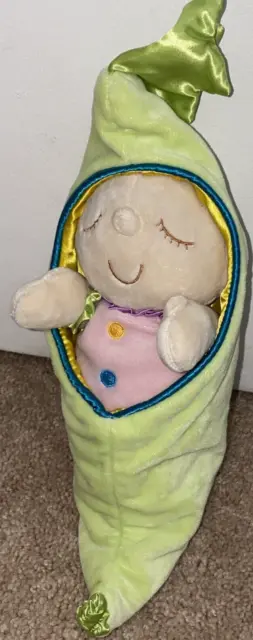 Sweet Pea Snuggle Pod First Baby Doll Sleep Sack Plush Manhattan Toy Stuffed 2