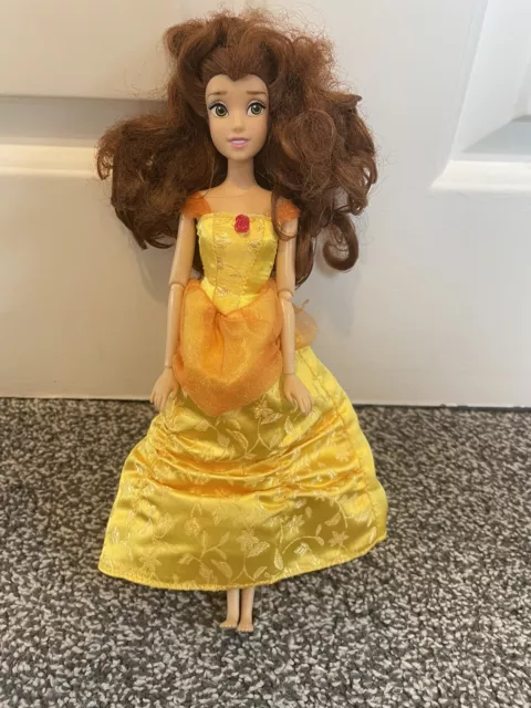 Disney Store Beauty & The Beast Belle Classic Doll Princess Articulated Arms