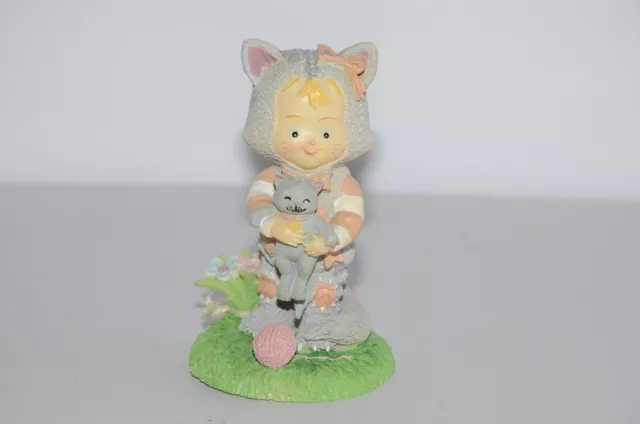 Katie The Cat Figurine Paddywhack Lane by Russ 3 1/2" tall Fuller Creative Inc