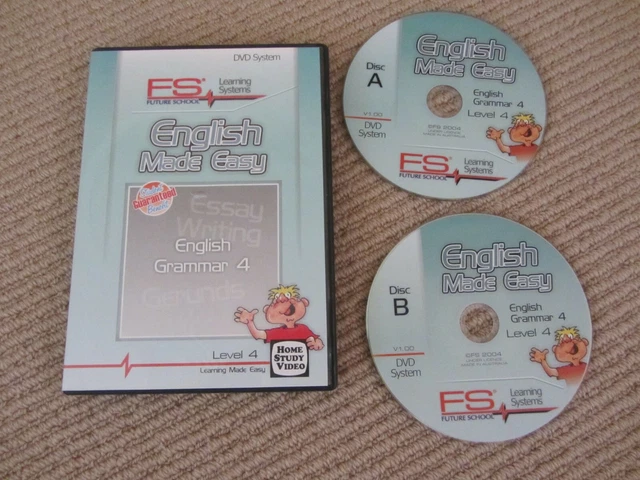 English Made Easy DVD - English Grammar 4 - 2 Discs - Teaching Resource