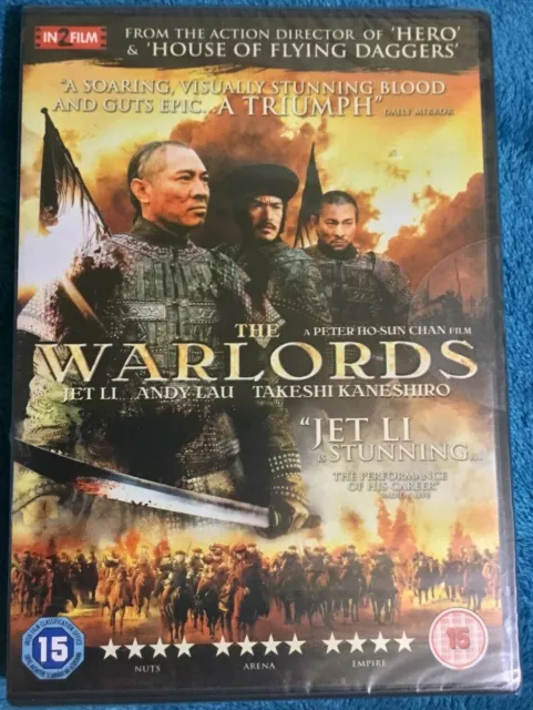 The Warlords DVD (New and Sealed) Jet Li