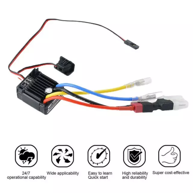 Per Hobbywing 1060 ESC spazzolato impermeabile/controllo velocità 1/10 Tru 5V/2A O3J0