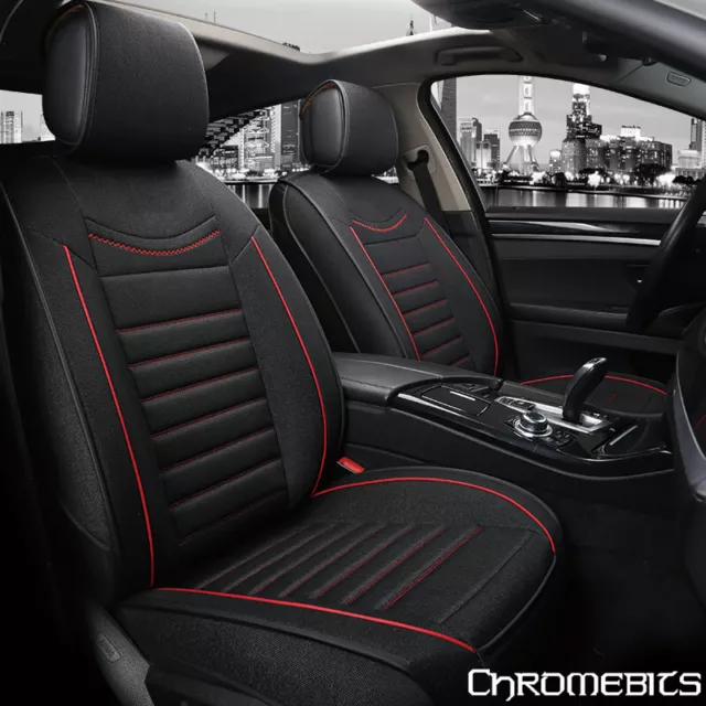 Cuscino sedile auto Just Leather, Protezione polimeri per Fiat 500, 500c,  2012, 500x, 500l, Abarth 695, Accessori per Auto