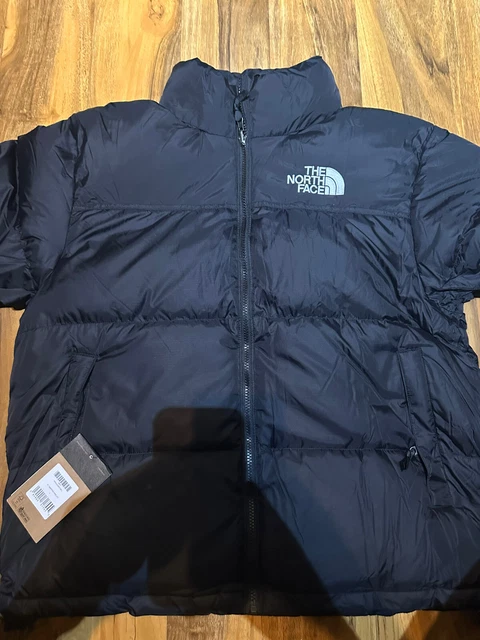 North Face Nuptse 700 Nero 1996 Giacca Tampone Large