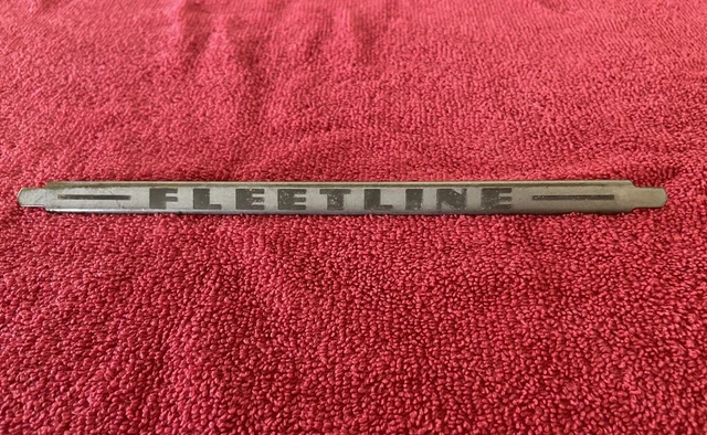 1942 Chevrolet Fleetline Hood Trim Insert
