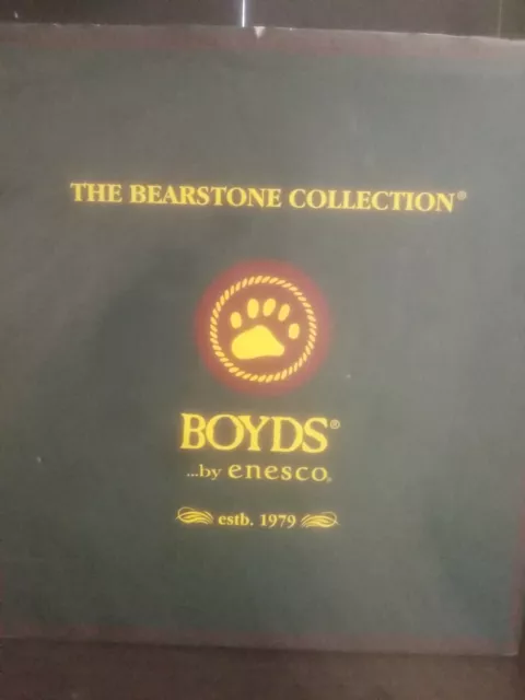 Boyds Bear Factory Makin’ Friends With Box new style #4015182 3