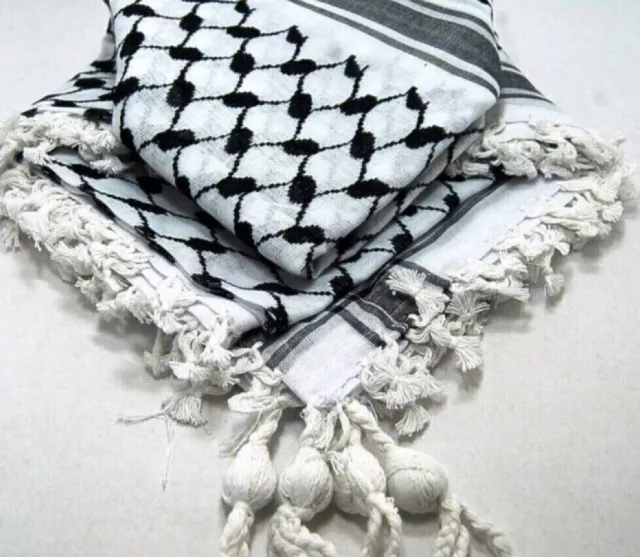 Keffiyeh Foulard arabe Palestine Shemagh Foulard original Arafat كوفية...