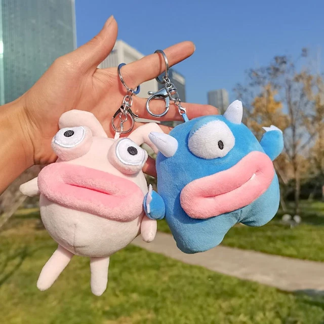 Ornament Sausage Mouth Doll Sausage Mouth Plush Keychain Ugly Cute Plush Toy