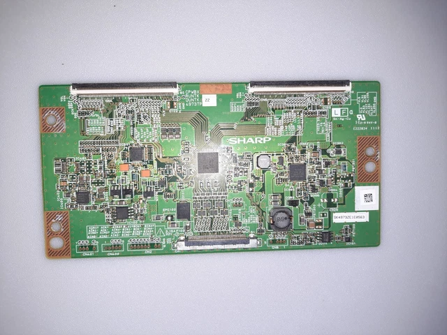 T-CON TCON SHARP Tv Cpwbx Runtk 4353Tp Zz Sony Kdl