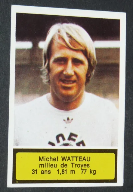 1975-1976 Football Ages #303 Michel Watteau Troyes Aube Taf Champagne