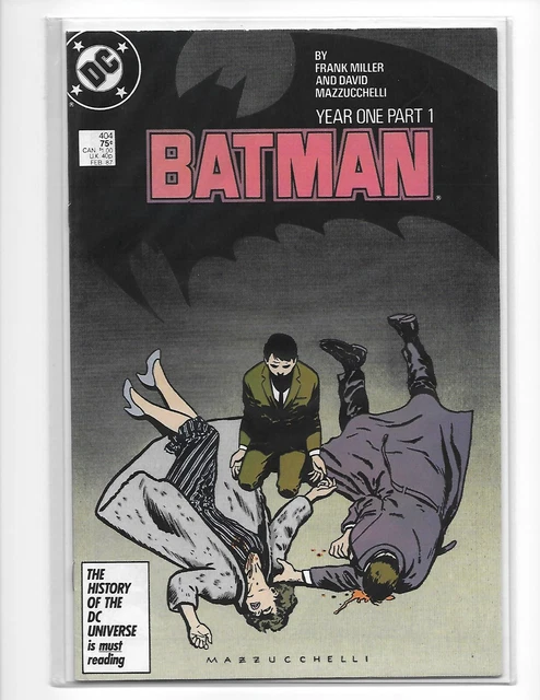 Batman DC Comics Various Issues Year One Death in the Family Halloween