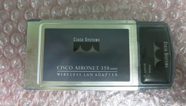 CISCO Aironet 350 Series 11 Mbps WIRELESS LAN PC CARD ADATTATORE AIR-PCM352