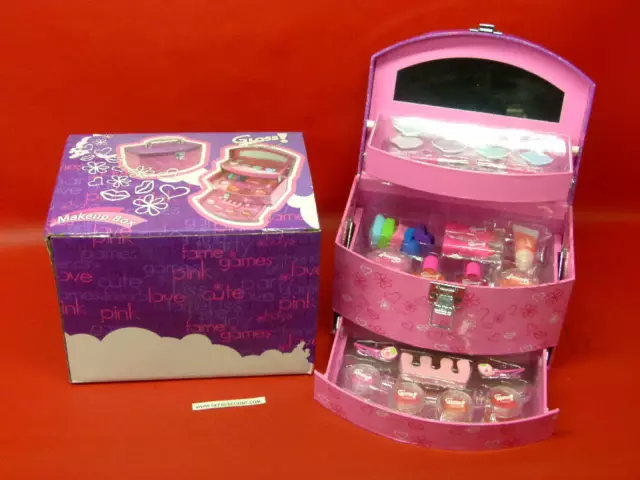 Coffret makeup Box maquillage Gloss avec accessoires