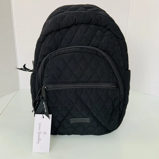 Vera Bradley Essential Compact Small Backpack Classic Black NWT Vera Bradley Essential Compact Small Backpack Classic Black NWT