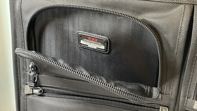 TUMI Alpha Nylon Wheeled Hanging Garment Bag Rolling Luggage 22032DH  Bi-Fold 3