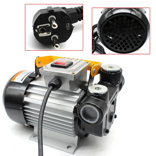 DIESELPUMPE 550W 230V 60L/min ?lpumpe Heiz?lpumpe Selbstansaugend Umf